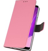 Etuis portefeuille Etui pour Samsung Galaxy A9 2018 Rose