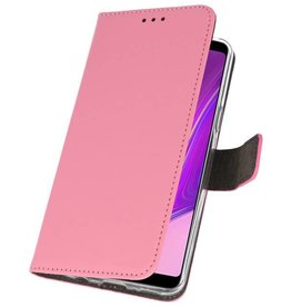 Veske Tasker Etui til Samsung Galaxy A9 2018 Pink