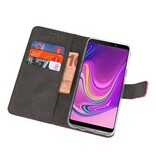 Funda Wallet Case para Samsung Galaxy A9 2018 Rosa