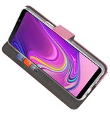 Etuis portefeuille Etui pour Samsung Galaxy A9 2018 Rose