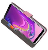 Wallet Cases Hoesje voor Samsung Galaxy A9 2018 Roze