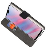 Wallet Cases Hoesje voor Huawei Y9 2019 Zwart