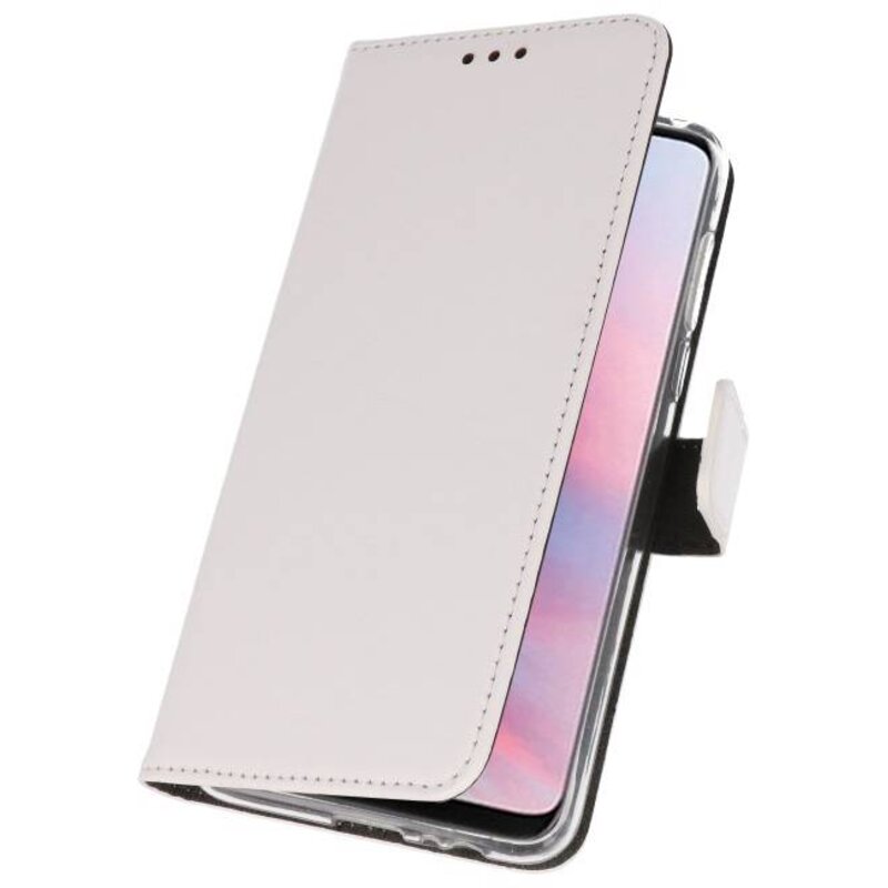 Wallet Cases Case für Huawei Y9 2019 Weiß