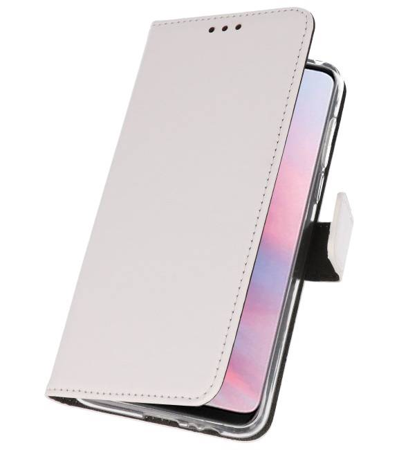 Wallet Cases Case für Huawei Y9 2019 Weiß