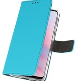 Wallet Cases Case for Huawei Y9 2019 Blue