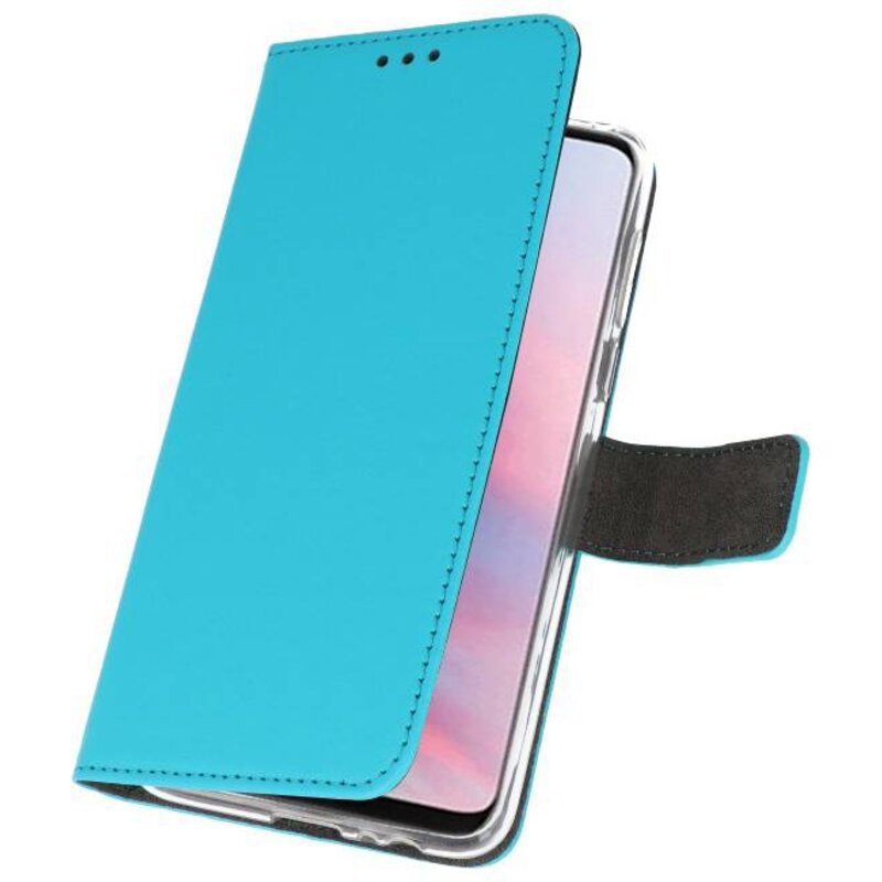 Wallet Cases Case für Huawei Y9 2019 Blau