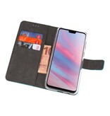 Wallet Cases Case for Huawei Y9 2019 Blue