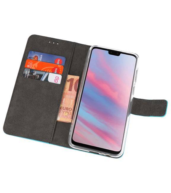 Wallet Cases Case for Huawei Y9 2019 Blue