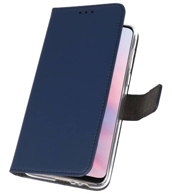 Custodia a portafoglio per Huawei Y9 2019 Navy