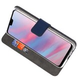 Wallet Cases Hoesje voor Huawei Y9 2019 Navy