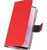 Wallet Cases Hoesje voor Huawei Y9 2019 Rood