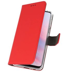 Custodia a Portafoglio per Huawei Y9 2019 Rosso