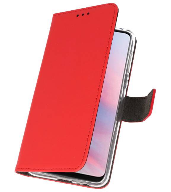 Wallet Cases Hoesje voor Huawei Y9 2019 Rood