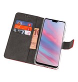 Wallet Cases Case for Huawei Y9 2019 Red
