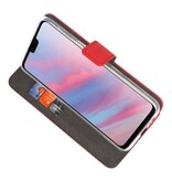 Wallet Cases Case for Huawei Y9 2019 Red