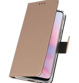 Etuis portefeuille Etui pour Huawei Y9 2019 Gold