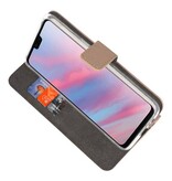 Etuis portefeuille Etui pour Huawei Y9 2019 Gold