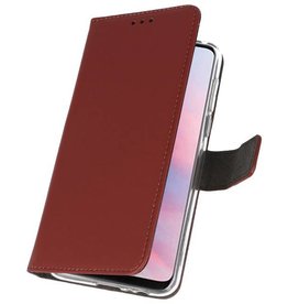 Custodia a Portafoglio per Huawei Y9 2019 Marrone