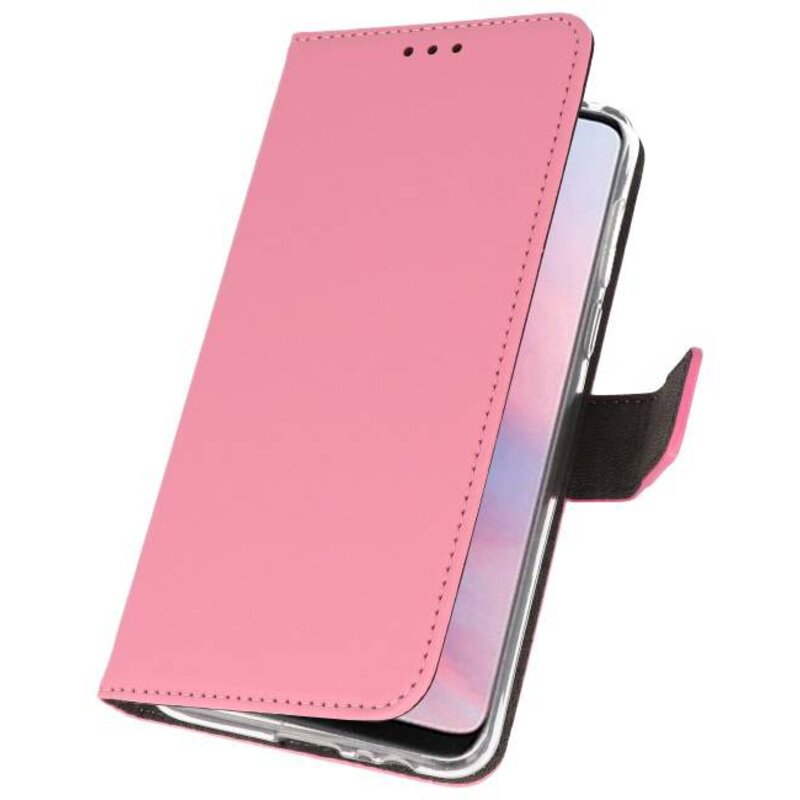 Wallet Cases Case for Huawei Y9 2019 Pink