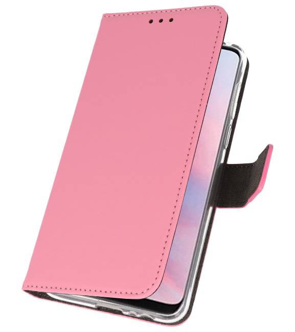 Wallet Cases Hoesje voor Huawei Y9 2019 Roze