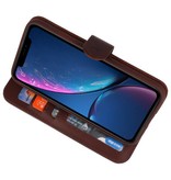 Rico Vitello Mocca Echtleder Tasche für iPhone XR