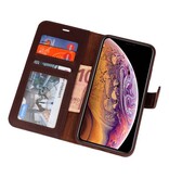 Funda de cuero genuino Rico Vitello Mocca para iPhone XS Max