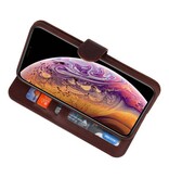 Etui en Cuir Véritable Rico Vitello Mocca iPhone XS Max