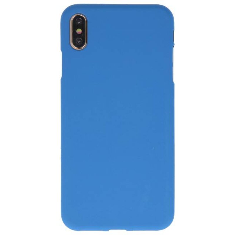 Color TPU Case for iPhone XS Max Navy