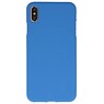 Color TPU Hoesje voor iPhone XS Max Navy