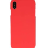 Color TPU Case for iPhone XS Max Red