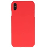 Custodia in TPU a colori per iPhone XS Max Red