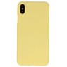 Coque TPU Couleur pour iPhone XS Max Jaune