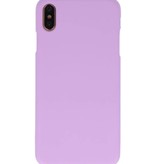 Color TPU Case for iPhone XS Max Purple