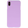 Color TPU Hoesje voor iPhone XS Max Paars