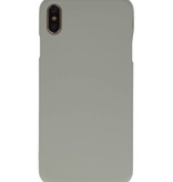 Coque TPU Couleur pour iPhone XS Max Gris