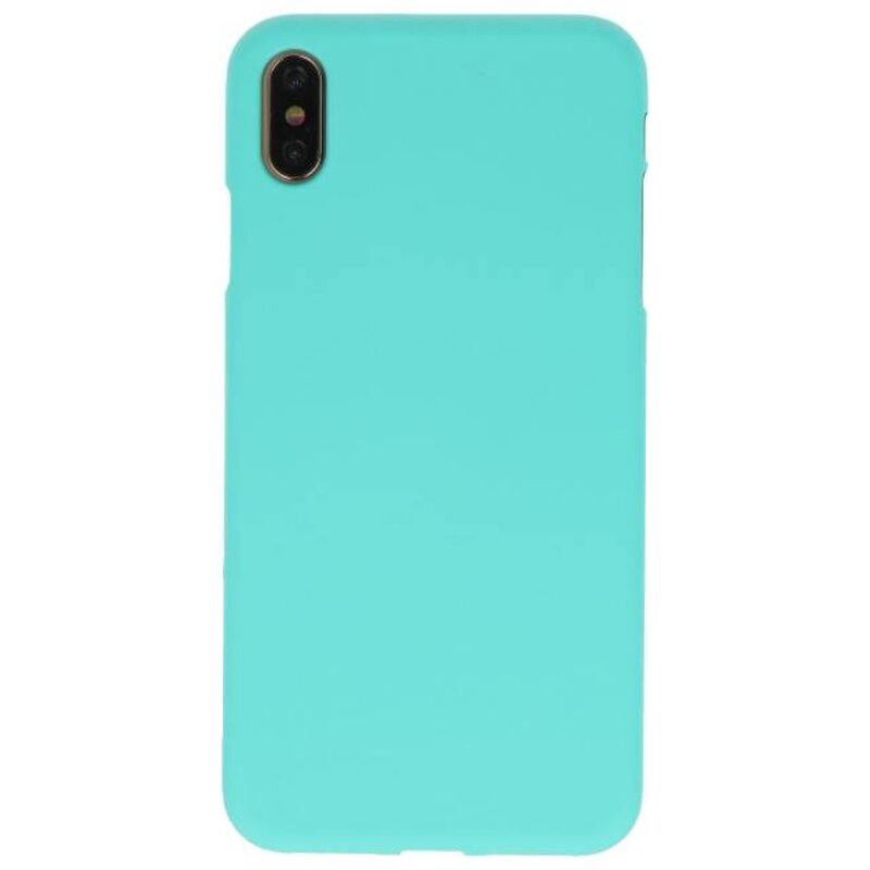 Funda TPU Color para iPhone XS Max Turquoise