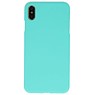 Color TPU Hoesje voor iPhone XS Max Turquoise