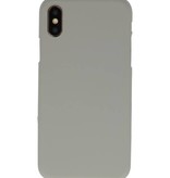 Farb-TPU-Hülle für iPhone XS / X Grau
