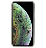 Custodia in TPU a colori per iPhone XS / X grigio