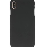 Color TPU Hoesje voor iPhone XS Max Zwart