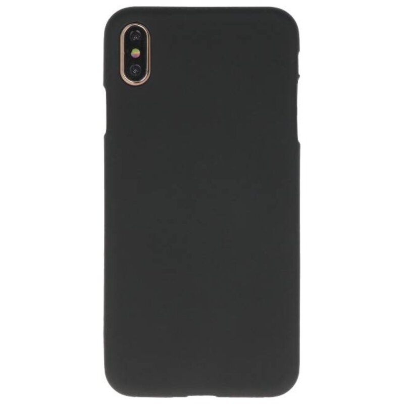 Color TPU Case for iPhone XS Max Black
