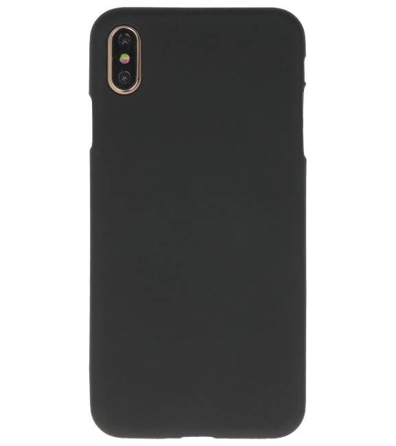 Color TPU Case for iPhone XS Max Black