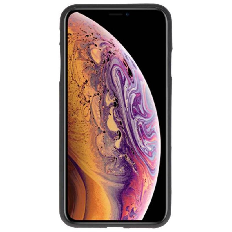Custodia in TPU a colori per iPhone XS Max Black