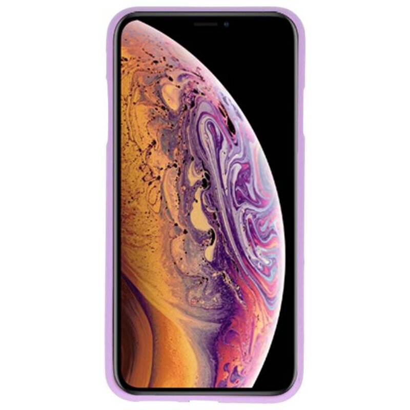Custodia in TPU a colori per iPhone XS Max Purple