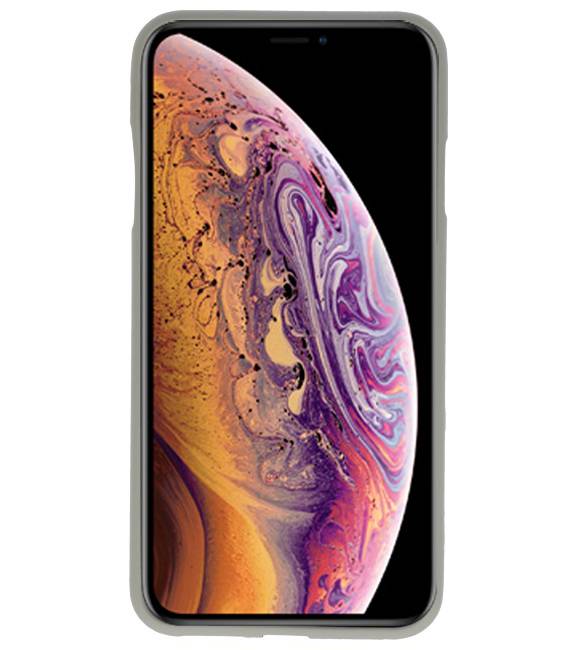 Color TPU Case for iPhone XS Max Gray