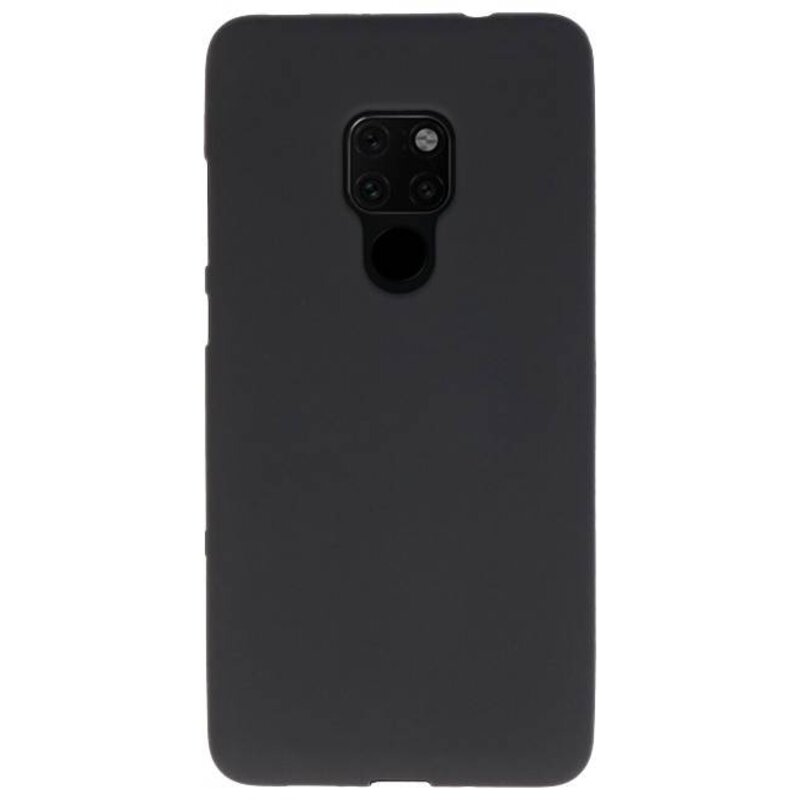Coque TPU Couleur pour Huawei Mate 20 Noir