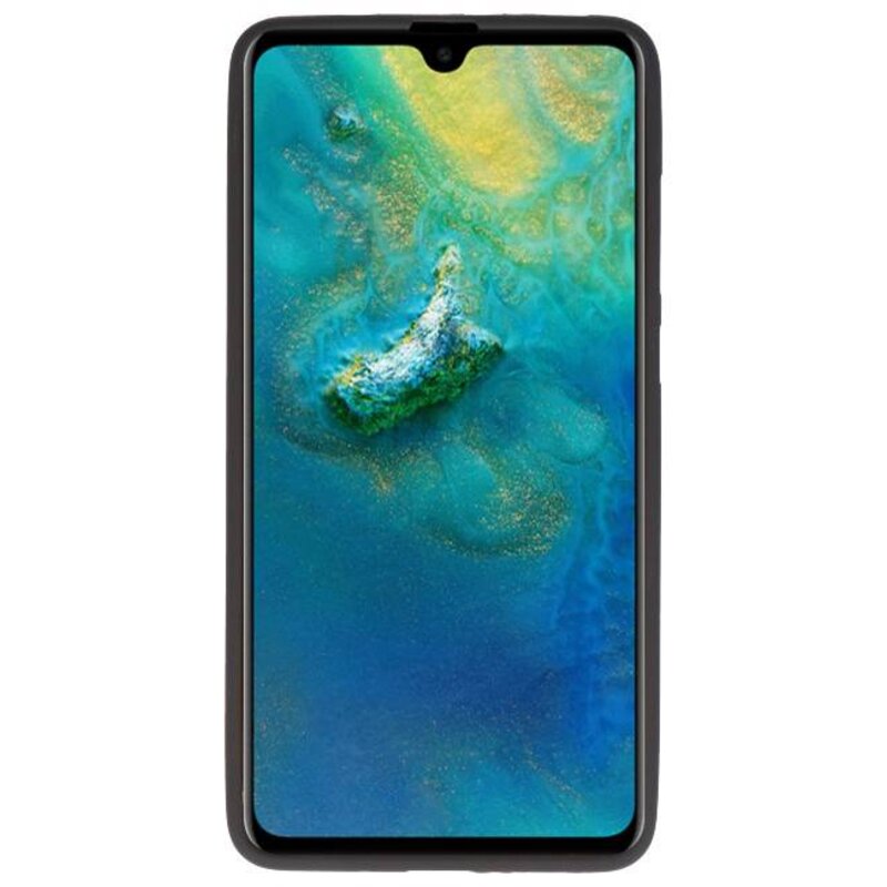 Farve TPU Taske til Huawei Mate 20 Black