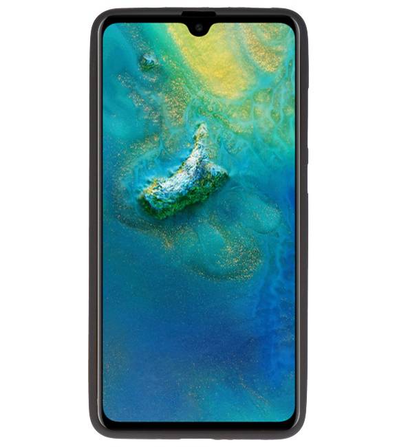 Color TPU Hoesje voor Huawei Mate 20 Zwart