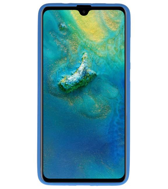 Color TPU Hoesje voor Huawei Mate 20 Navy