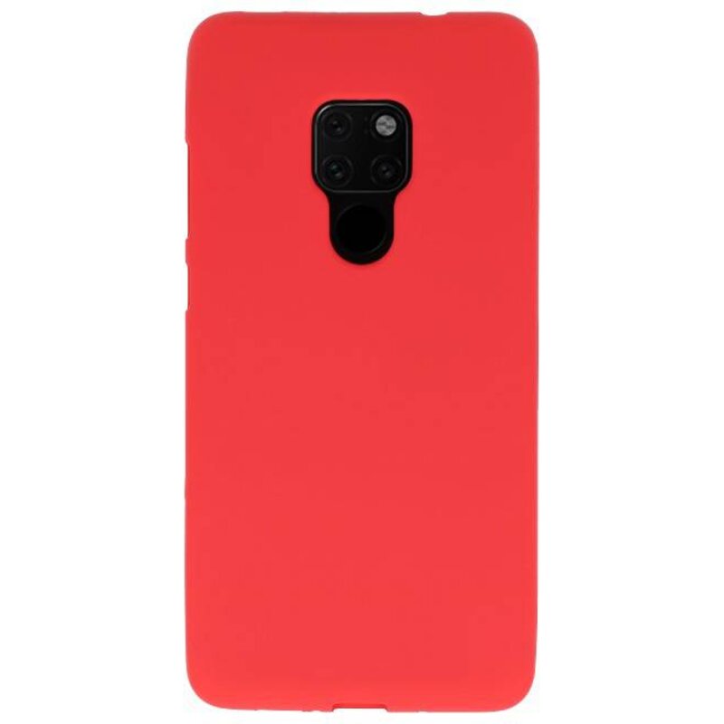 Farve TPU Taske til Huawei Mate 20 Red